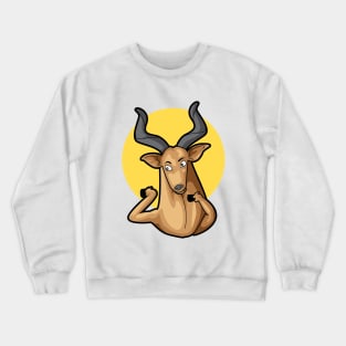 Dancing Kudu Art Crewneck Sweatshirt